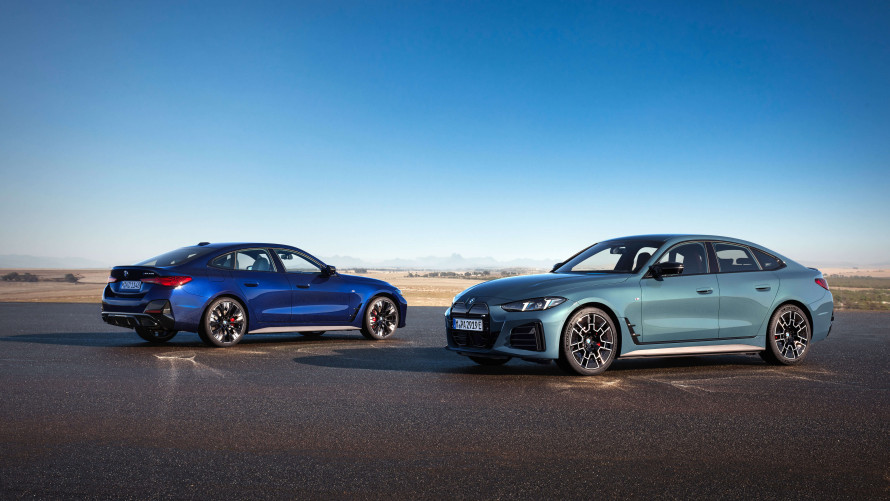 Nové modely BMW i4 a BMW radu 4 Gran Coupé