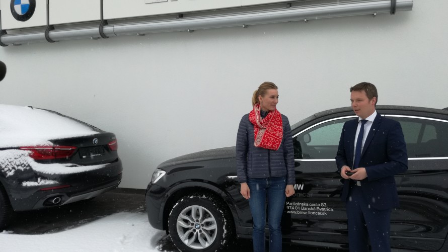 Spoločnosť LION CAR ako partner dvojnásobnej olympijskej víťazky Anastasie Kuzminovej.
