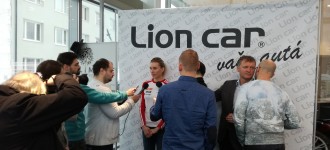 Spoločnosť LION CAR ako partner dvojnásobnej olympijskej víťazky Anastasie Kuzminovej.